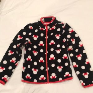 Minnie Mouse Fleece Size 5/6 Girls LIKE NEW